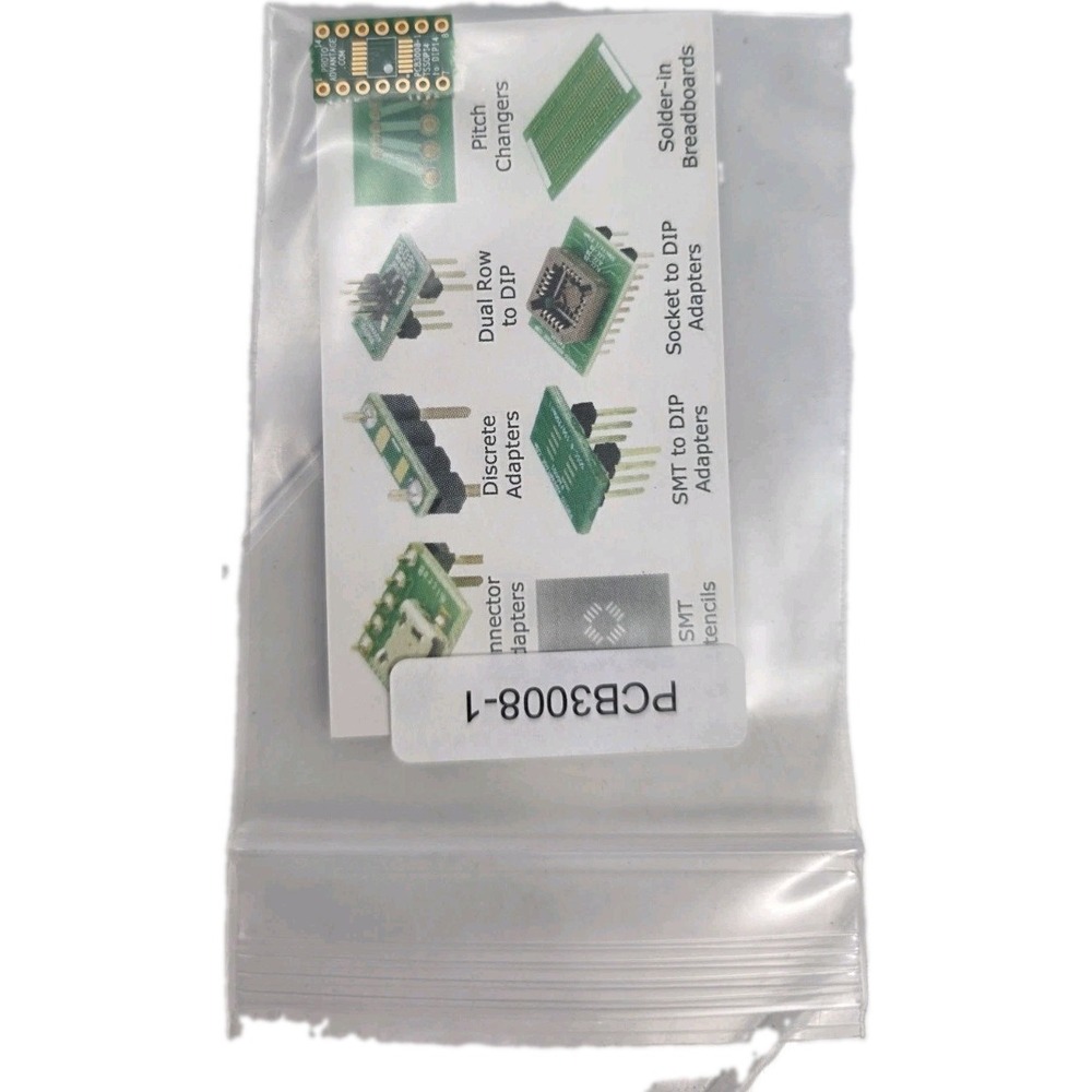 20 New, Proto Advantage, PCB3008-1, TSSOP-14 TO DIP-14 SMT ADAPTER